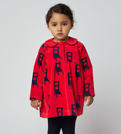 Bobo Choses Kjole - Velour - Have A Seat - Rd