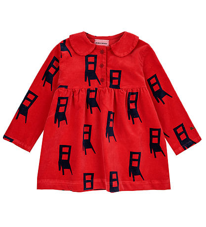 Bobo Choses Kjole - Velour - Have A Seat - Rd