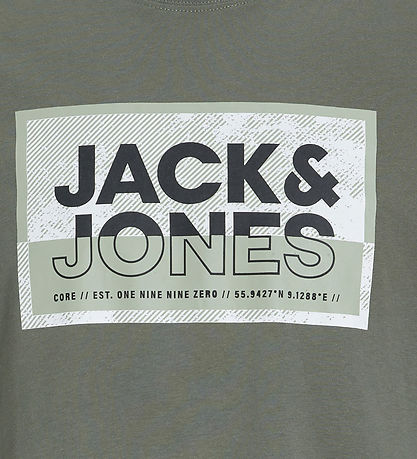 Jack & Jones T-Shirt - JcoLogan - Agave Green