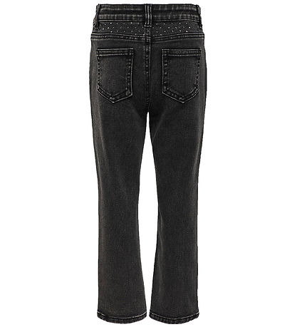 Kids Only Jeans - KogEmily - Washed Black m. Rhinsten