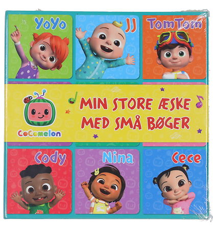 Alvilda Bger - CoComelon - Min Store ske Med Sm Bger - 9 Stk