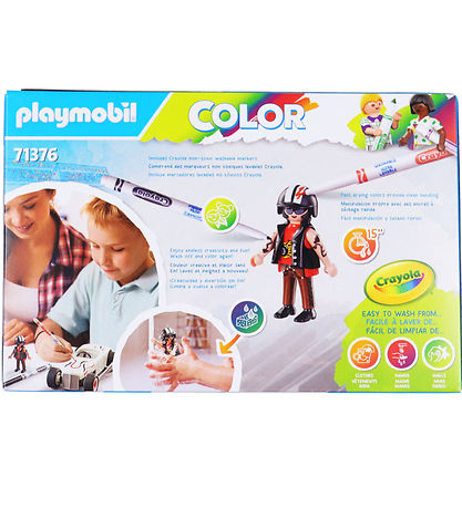 Playmobil Color - Racerbil - 71376 - 20 Dele