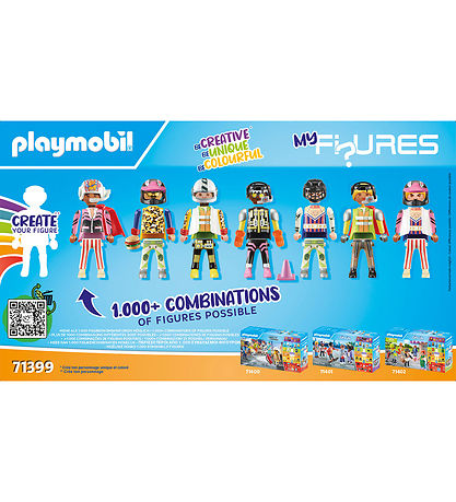 Playmobil Stuntshow - My Figures: Stuntshow - 71399 - 74 Dele