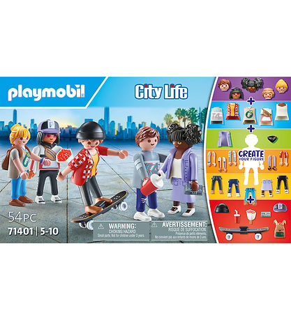 Playmobil City Life - My Figures: Mode - 71401 - 54 Dele