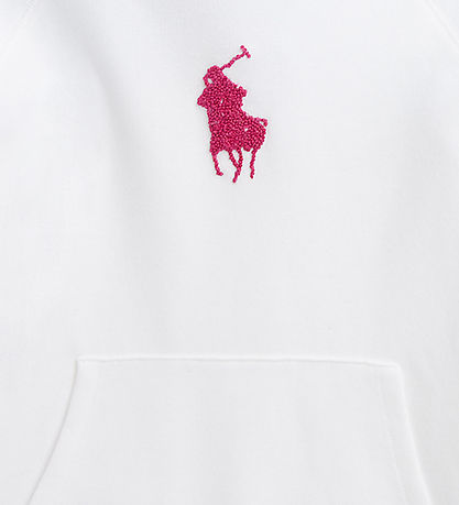 Polo Ralph Lauren Httetrje - Hvid m. Pink