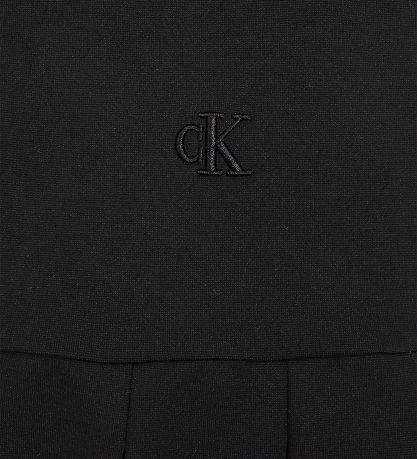 Calvin Klein Kjole - Ceremony Fit Flare Punto - Sort