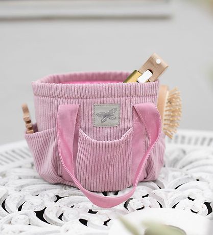 by ASTRUP Strigletaske Til Kæpheste - Fløjl - Rosa