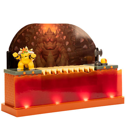 Super Mario Legesæt m. Lys/Lyd - Deluxe Bowser Battle