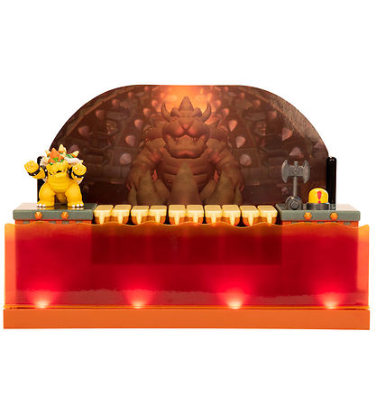 Super Mario Legesæt m. Lys/Lyd - Deluxe Bowser Battle