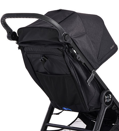 Baby Jogger Klapvogn m. Regnslag - City Elite 2 - Opulent Black