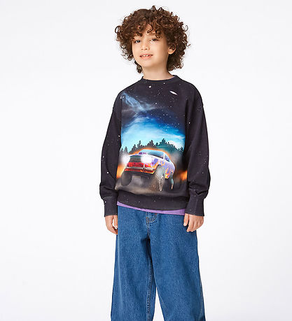 Molo Sweatshirt - Mattis - Flame Car