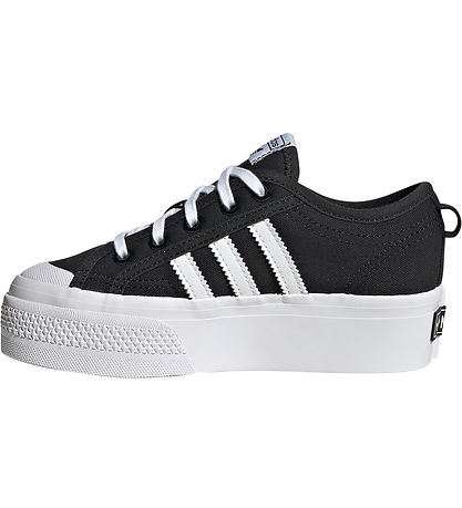 adidas Originals Sko - Nizza Platform C - Sort/Hvid