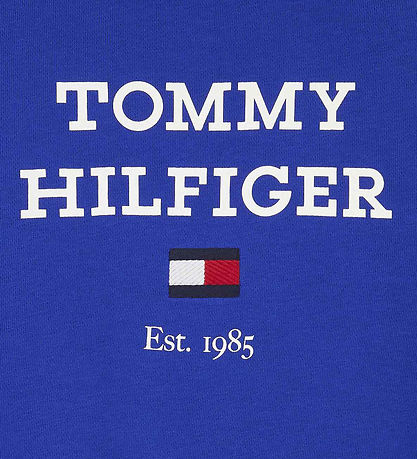 Tommy Hilfiger Sweatshirt - TH Logo - Ultra Blue