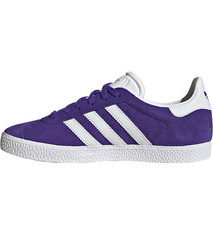 adidas Originals Sko - Gazelle J - Lilla/Hvid