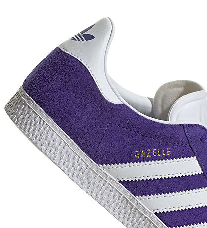 adidas Originals Sko - Gazelle J - Lilla/Hvid