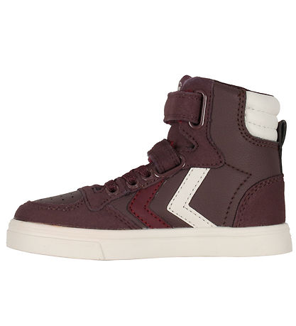 Hummel Stvler - Slimmer Stadil Leather High JR - Catawba Grape