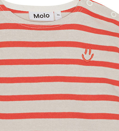 Molo Bluse - Edarko - Shell Red Stripe