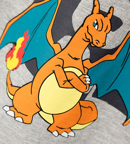 Name It Httetrje - NkmOtt Pokemon - Grey Melange