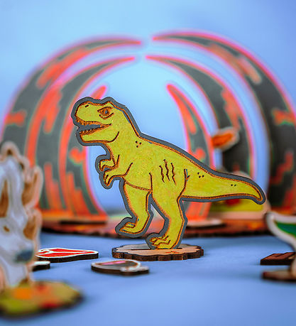 Crateit Kreasæt - Dinosaur - Træ - Kampen i Ødemarken - 48 Dele