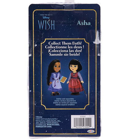 Disney Wish Dukke - 15 cm - Asha
