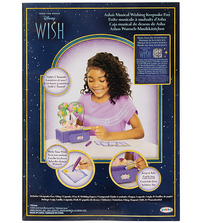 Disney Wish nskeskrin m. Lys/Lyd - Ashas nsketr