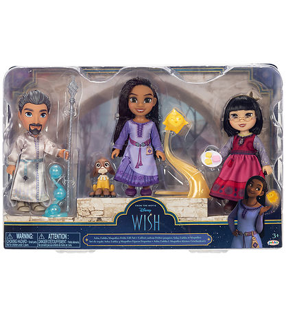 Disney Wish Dukke-gavest - 15 cm - Asha/Dahlia/Magnifico