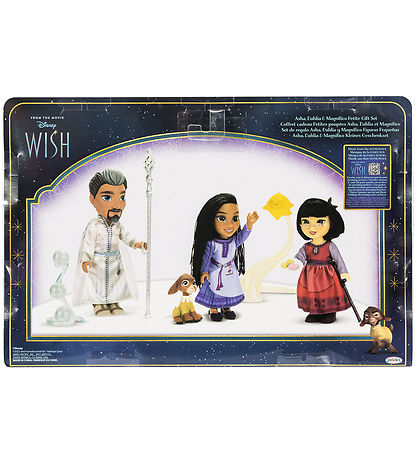 Disney Wish Dukke-gavest - 15 cm - Asha/Dahlia/Magnifico