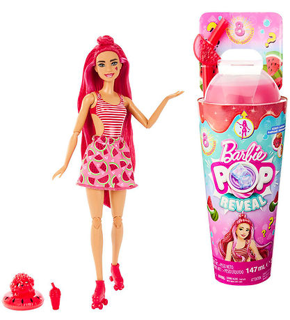 Barbie Dukke - Pop Reveal Juicy Fruits Watermelon Crush - Pink