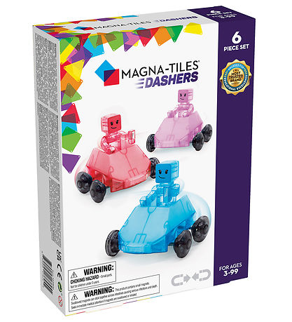 Magna-Tiles Magnetst - Dashers - 6 Dele