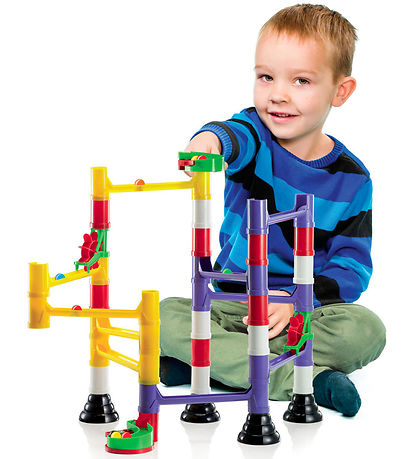 Quercetti Kuglebane - Migoga Marble Run Starter Set - 45 Dele -