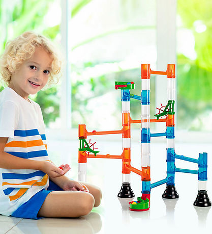 Quercetti Kuglebane - Migoga Marble Run Transparent - 45 Dele -