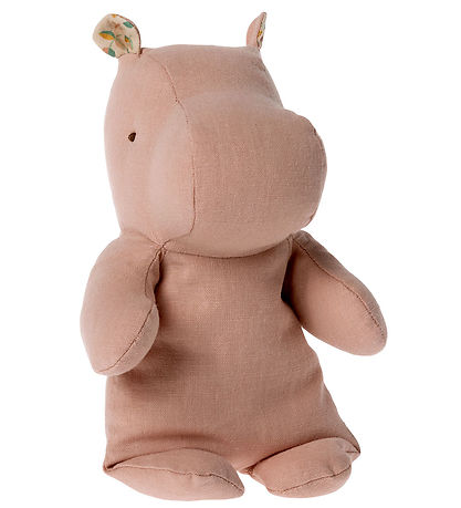 Maileg Bamse - Safari Friends - Flodhest - Lille - Soft Rose