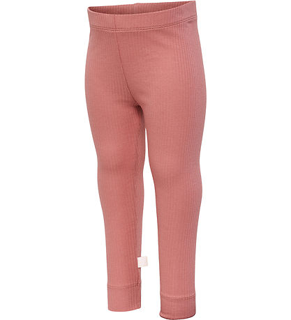 Hummel Leggings - Rib - hmlRene - Dusty Rose