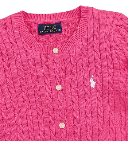 Polo Ralph Lauren Cardigan - Strik - Pink