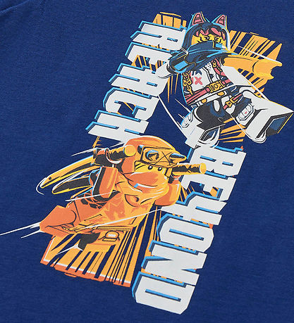 LEGO Ninjago T-shirt - LWTano 132 - Dark Blue m. Print