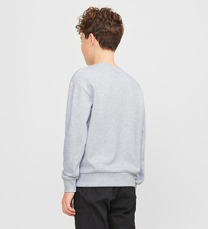 Jack & Jones Sweatshirt - JjeJosh - Noos - White Melange