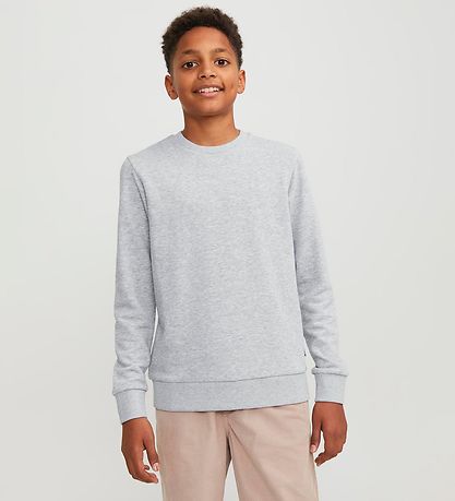 Jack & Jones Sweatshirt - JjeBradley - Noos - Light Grey Melange