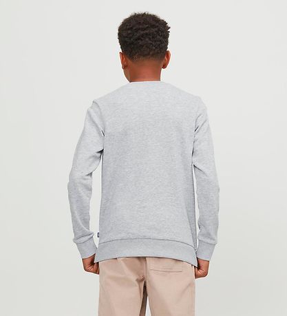 Jack & Jones Sweatshirt - JjeBradley - Noos - Light Grey Melange