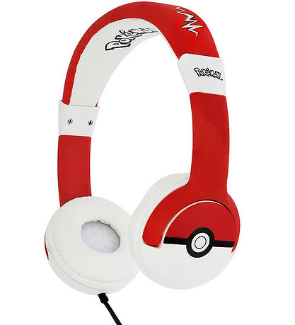 OTL Hretelefoner - Pokemon - On-Ear Junior - Pokeball - Rd/Hvi