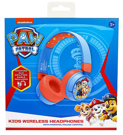 OTL Hretelefoner - Paw Patrol - On-Ear Junior - Wireless - Rd/
