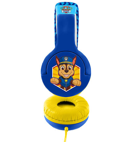 OTL Hretelefoner - Paw Patrol - Junior On-Ear - Chase - Bl/Gul