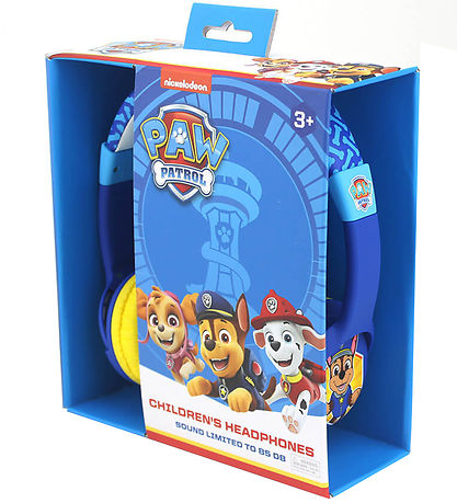 OTL Hretelefoner - Paw Patrol - Junior On-Ear - Chase - Bl/Gul