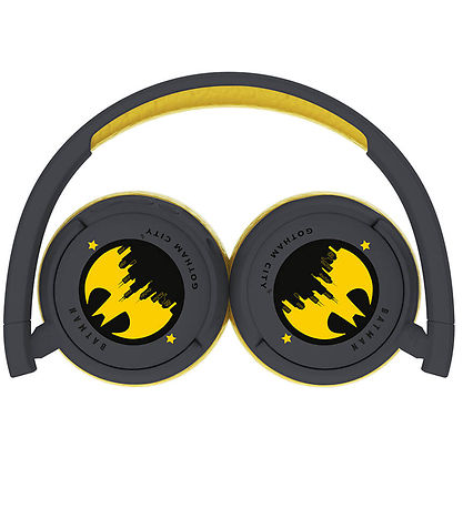 OTL Høretelefoner - Batman - On-Ear Junior - Wireless - Sort/Gul
