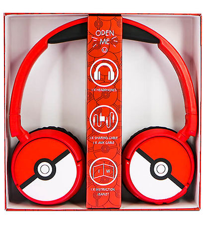 OTL Hretelefoner - Pokemon - On-Ear Junior - Wireless - Rd