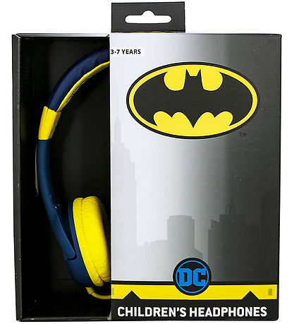 OTL Hretelefoner - Batman - On-Ear Junior - Bl/Gul