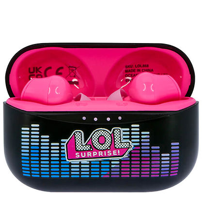OTL Hretelefoner - LOL - TWS - In-Ear - Sort/Pink