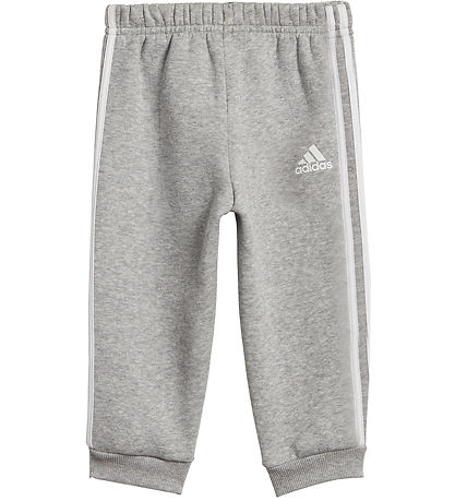 adidas Performance Sweatst - I 3S FZ FL - Bl/Grmeleret m. Hvi