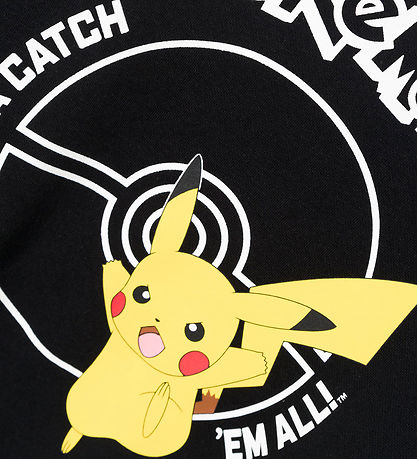 Name It Hættetrøje - Noos - NkmNoscar Pokemon - Sort