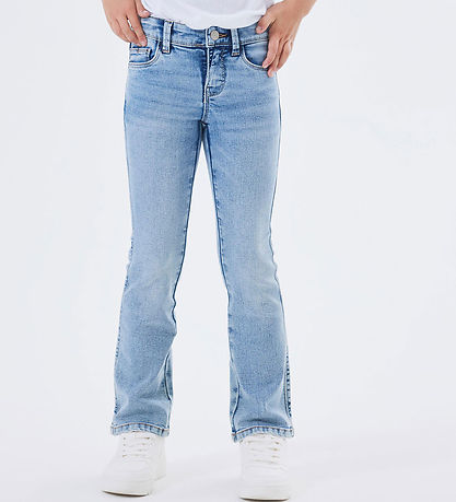 Name It Jeans - NkfPolly Skinny Boot - Noos - Light Blue Denim