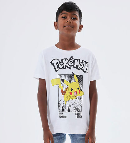 Name It T-shirt - NkmNoisi Pokemon - Noos - Bright White